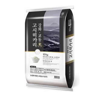 교동농수산 강화교동 고시히카리쌀 백미, 상등급, 10kg, 1개