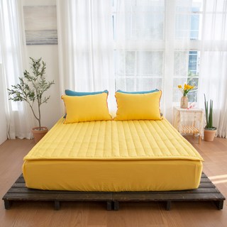 yesbedding 軟Q布丁 柔軟睡墊, 芒果黃