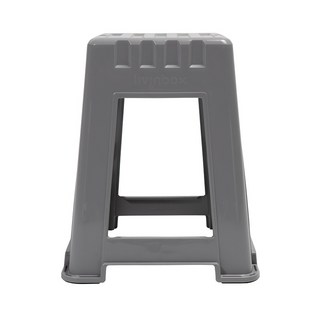 livinbox 樹德 CH-45高櫃椅, 貨櫃造型設計 凹凸結構, 專利掛勾設計 加大腳踏, 灰色, 1個