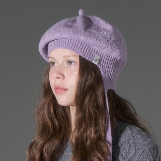 whitesands 羊毛針織綁帶Rencia貝雷帽