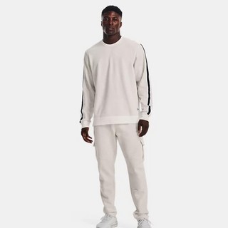 Under Armour 安德瑪 男款 UA Essential Fleece Heritage 圓領運動衫 1373814-112