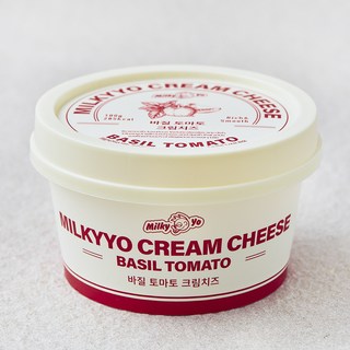 밀키요 바질토마토 크림치즈, 100g, 1개, 1개입