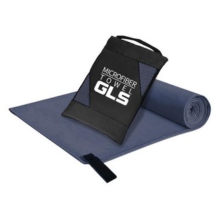 GLS 超細纖維乾式運動毛巾 - C8 海軍藍, C8海軍藍, 1個