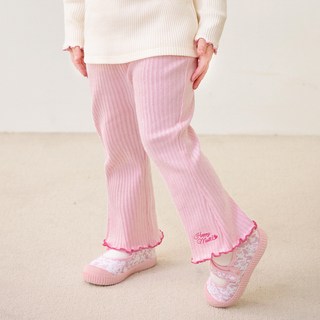 mollimelli 童款Romantic Molli羅紋喇叭褲