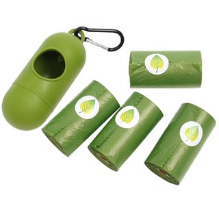 膠囊便袋盒+撿便袋4卷組, 1組, 1組, 混色