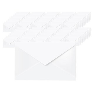 小卡片信封, 100個, 白色