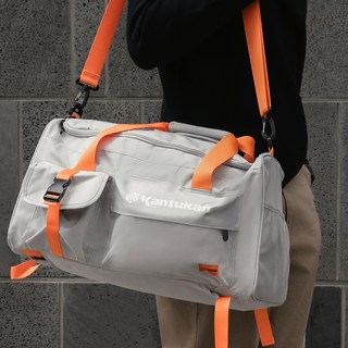 Kantukan 多功能運動旅行袋, 淺灰色, 1個