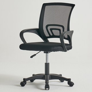 網紗電腦椅, 黑色