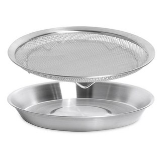Bella Cuisine 不鏽鋼網狀托盤2件組, 1組