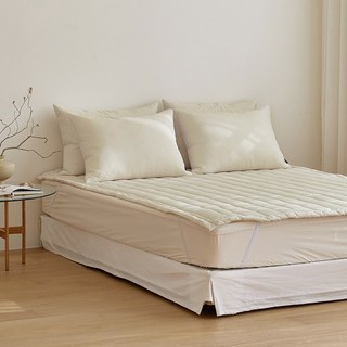 maatila 夏夜柔軟涼感薄床墊, 酒釀米色