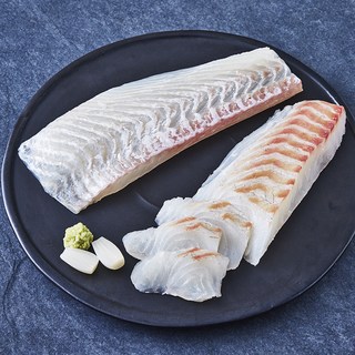 굿모닝씨푸드 맛있는 광어 도미회 필렛 (냉장), 1개, 200g