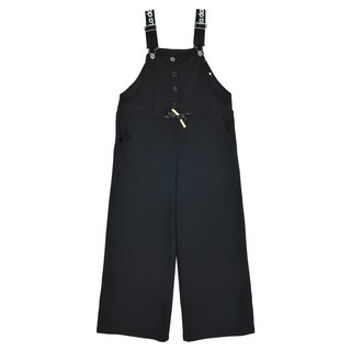 JCB 童款時尚棉質寬版8分吊帶褲 R143