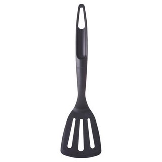 Nineware 鍋鏟, TINA SLIM TURNER, 黑色, 耐熱溫度:100°C, 1支