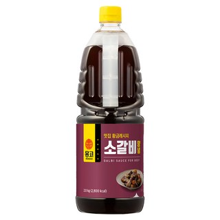 몽고식품 맛집 황금레시피 소갈비 앙념, 2kg, 1개