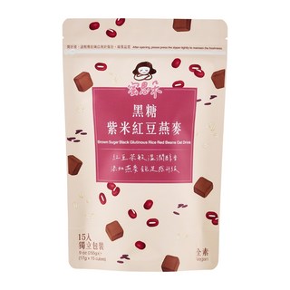 蜜思朵 黑糖紫米紅豆燕麥, 17g, 1個, 15個裝