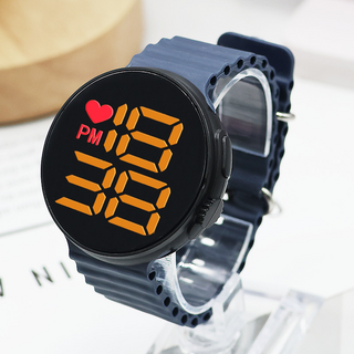 Daily Nest 簡便運動手錶, 1個, 深藍色