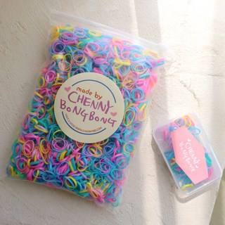 chenny bongbong 女童款大容量橡皮筋 100g+攜帶式收納盒組