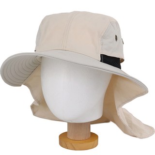 잭케빈 생활방수 등산 낚시모자 JK-HBY-05, 아이보리