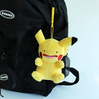 PoKeMoN 寶可夢 皮卡丘造型百變怪玩偶吊飾, 13cm, 1個, 混色