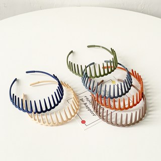 Hand and Band 洗臉束髮帶 洗臉梳齒髮箍 5入