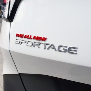 Daoto THE ALL NEW Sportage NQ5 車用改裝徽章, 紅色, Sportage NQ5 2021年7月