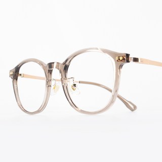 BLUE RABBIT 輕量鈦金屬抗藍光膠框眼鏡 11g ST22675