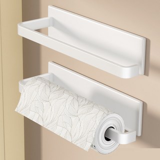 달콤상점 강력 자석 냉장고 키친타올걸이, 화이트, 2개