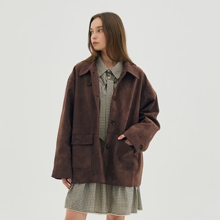 JUCY JUDY 女款麂皮半夾克 JZJK729B