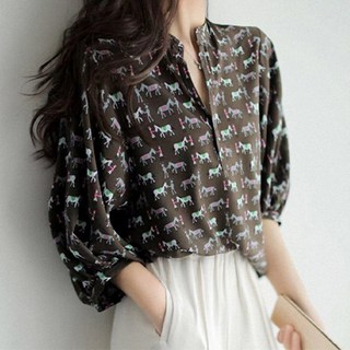 Awesomeful 慕姿薾亨利領女衫