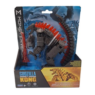 PLAYMATES 哥吉拉與金剛 6吋 激戰版 機械哥吉拉 可動完成品 經典電影角色模型, 1個