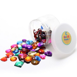 GabeFamily 福祿貝爾家族 扁平寶石片 基本款, 1組, 基本色