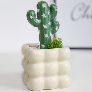 Souplace 泡泡球人造綠色植物盆栽組 S261-0191FR, TYPE 2, 1套