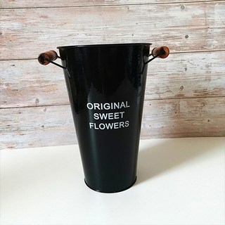 Homeflow 復古風無排水孔鐵皮花盆, 1個, 7