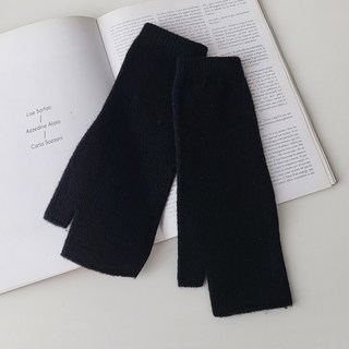 Vavisoo Deuan 素色羊毛針織手腕保暖套 雙手組