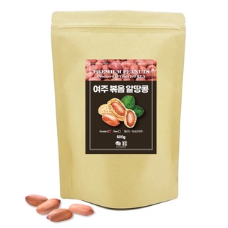 Nuts Factory 炒花生仁, 500g, 1個