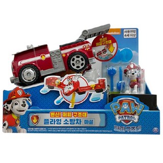 SPIN MASTER 變形毛毛飛行消防車, 多色, 1個