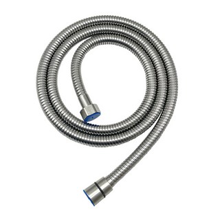 小麥購物 不鏽鋼304加密淋浴軟管, 200cm, 銀色
