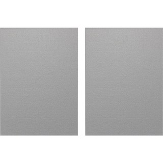 Alldaylab 防噪音毛氈保護貼片 灰色, 2片