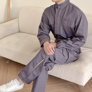 世京 春秋款 一件式 大尺碼 鈴木 連身工作服