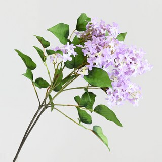 Garden in the City 人造丁香花枝, 薰衣草紫, 2個