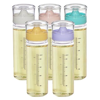 Cimelax Cloil 耐摔植物性材質矽膠油瓶/醬料瓶 500ml, 5個
