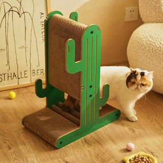 디클펫 고양이 선인장 베이직 수직 기둥형 스크래쳐, 혼합색상, 1개