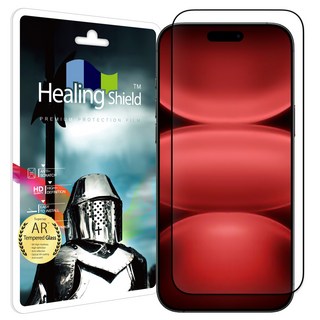 힐링쉴드 프로맥스 3D 풀커버 AR 고화질 강화유리 액정보호필름 세트, 1세트