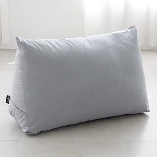 myme 三角靠背腰靠墊 沙發靠墊, 灰色