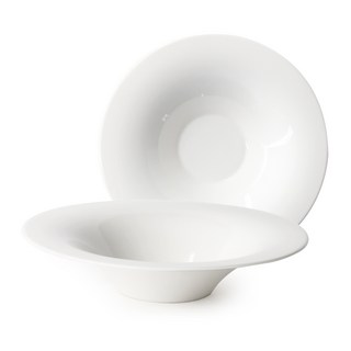 Prelude Neobone 義大利麵碗 24.5cm 2入組, 白色的, 2件
