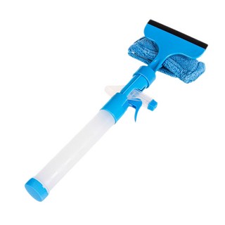 葉子小舖 玻璃清潔加長雙面噴水擦窗刮, 1支, 顏色隨機