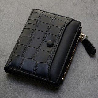 HanNal 鱷魚紋零錢短夾