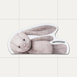 데미무드 빼꼼 피피 빨아쓰는 다용도 규조토 발매트, 버니