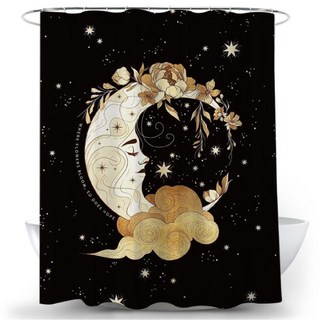 체인지문 샤워커튼 TYPE5 180 x 180 cm, 혼합색상, 1개