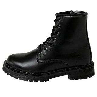 Freeto Lucido-ri 手工增高綁帶軍靴 5cm